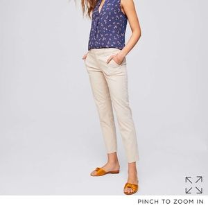 Loft girlfriend Chinos nwt